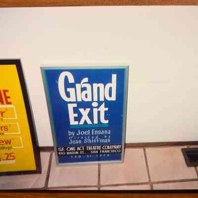 Grand Exit Show Card Photograph
