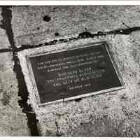 Douglas Leigh Plaque - Photograph
