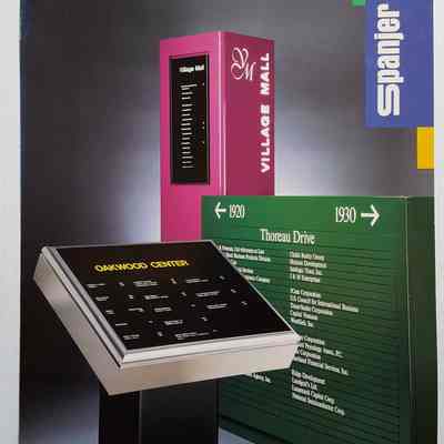 Spanger Signs Catalogue