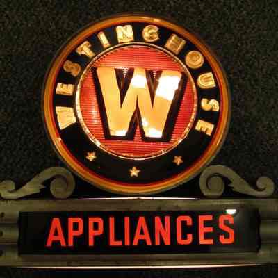 Westinghouse Glass Point-of-Purchase Sign