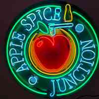 Apple Spice Junction Neon Sign