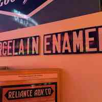 Porcelain Enamel Letter Panels