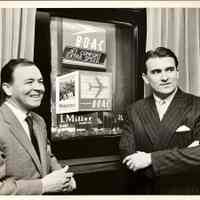 Douglas Leigh with BOAC Epok Sketch - Photograph