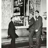 Douglas Leigh & Friends with BOAC Epok Sign - Photograph