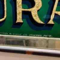          Fred K. Entriken Insurance Gold Leaf Glass Sign picture number 2
   