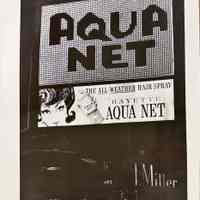 Aqua Net Epok Sign - Photograph