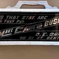          O.E. Snider Wood & Glass Portable Sign picture number 2
   