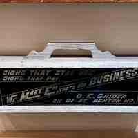          O.E. Snider Wood & Glass Portable Sign picture number 1
   