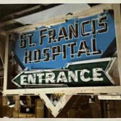 St. Francis Hospital Neon Sign