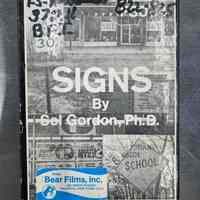 "Signs" Film Strips by Sol Gordon