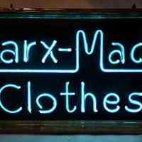 Marx-Made Clothes Neon POP Sign