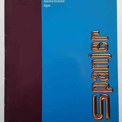 Spanger Metal Letters, Plaques & Signs Catalogue