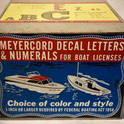 Meyercord Die-Cut Lettering Kit