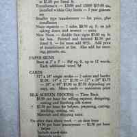          Green Mountain Sign Service Basic Price List for 1st Class Sign Work picture number 2
   