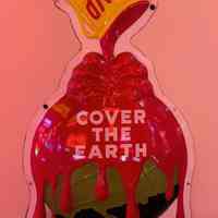 Sherwin Williams Paints Cover the Earth Porcelain Enamel Sign