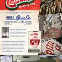          Artwork of Cassano's Sign; Email to Tod Swormstedt from Ron Campbell in 2018
   