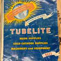 Tubelite Neon Supplies, Cold Cathode Supplies and Machinery and Equipment Catalogue