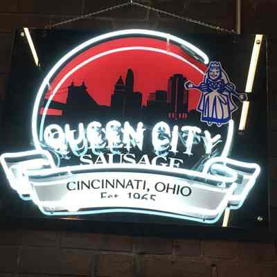 Queen City Sausage Neon Sign