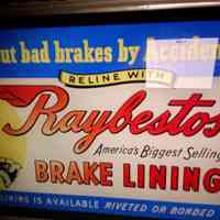 Raybestos Brake Lining Sign
