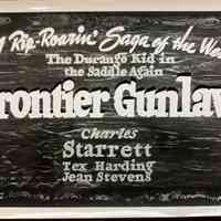          Frontier Gunlaw Show Card Photograph picture number 1
   