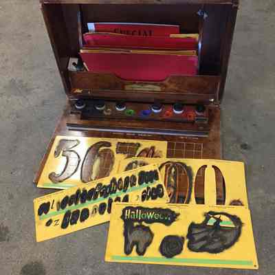 Wooden Showcard Kit