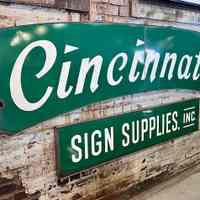 Cincinnati Sign Supplies Porcelain Enamel Sign