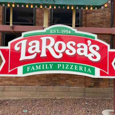 LaRosa's Metal Sign