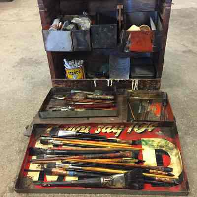 Kenny Wiese Wooden Sign Kit with Supplies