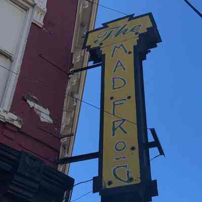Mad Frog Neon Sign