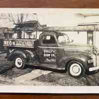 Quality Sign Co. Truck Photograph