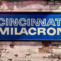 Cincinnati Milacron Plastic Sign