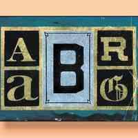 George C. Brooke Gilded Glass Panel Set