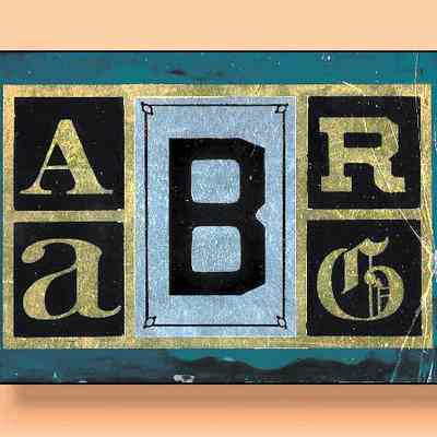 George C. Brooke Gilded Glass Panel Set