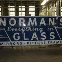 Norman Glass Porcelain Enamel & Neon Sign