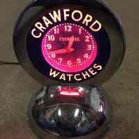          Crawford Watches Neon Countertop Clock Sign picture number 2
   