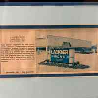          Lackner Signs Sign and Description Framed picture number 2
   