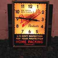          Dependable Brands Glass, Metal & Plastic Clock Sign picture number 2
   
