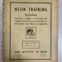          Neon Training Manuals Set by Sage Institute of Neon picture number 3
   