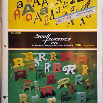 Scott Plastics Co. Catalogue