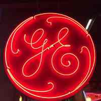 General Electric GE Neon Medallion Sign