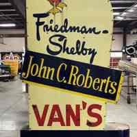          Red Goose Van's Shoes Porcelain Enamel Neon Sign picture number 2
   