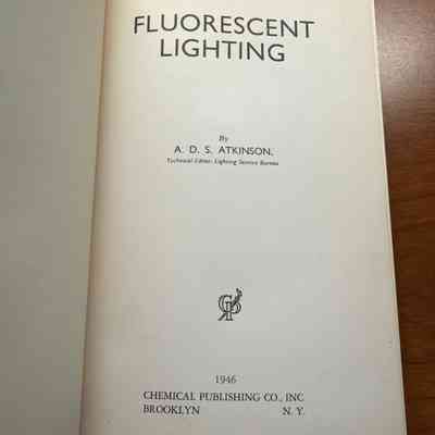Fluorescent Lighting by A.D.S. Atkinson