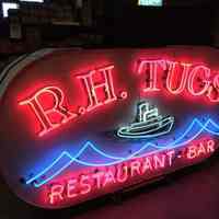 R.H. Tugs Neon & Tin Sign