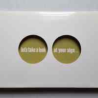 Peskin Neon Plexiglas Sign Checklist