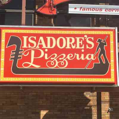 Isadore's Plastic Sign