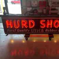 Hurd Shoes Porcelain Enamel & Neon Sign