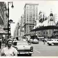 Bond Clothes Rooftop Pepsi-Cola Sign - Photograph