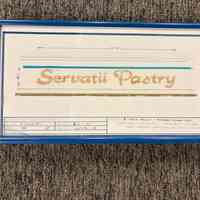 Servatii Pastry Sign Sketch