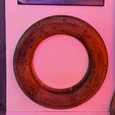 "O" Wooden Vacuum-Formed Letter Mold
