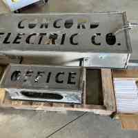          Concord Electric Opal Glass Sign picture number 2
   